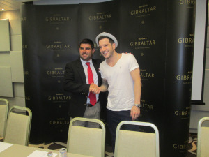 Matt Cardle on The Rock for Miss&nbsp;Gibraltar!